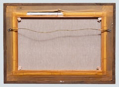 The start at Cheltenham, day at the horse races by Terence Gilbert, 20th century