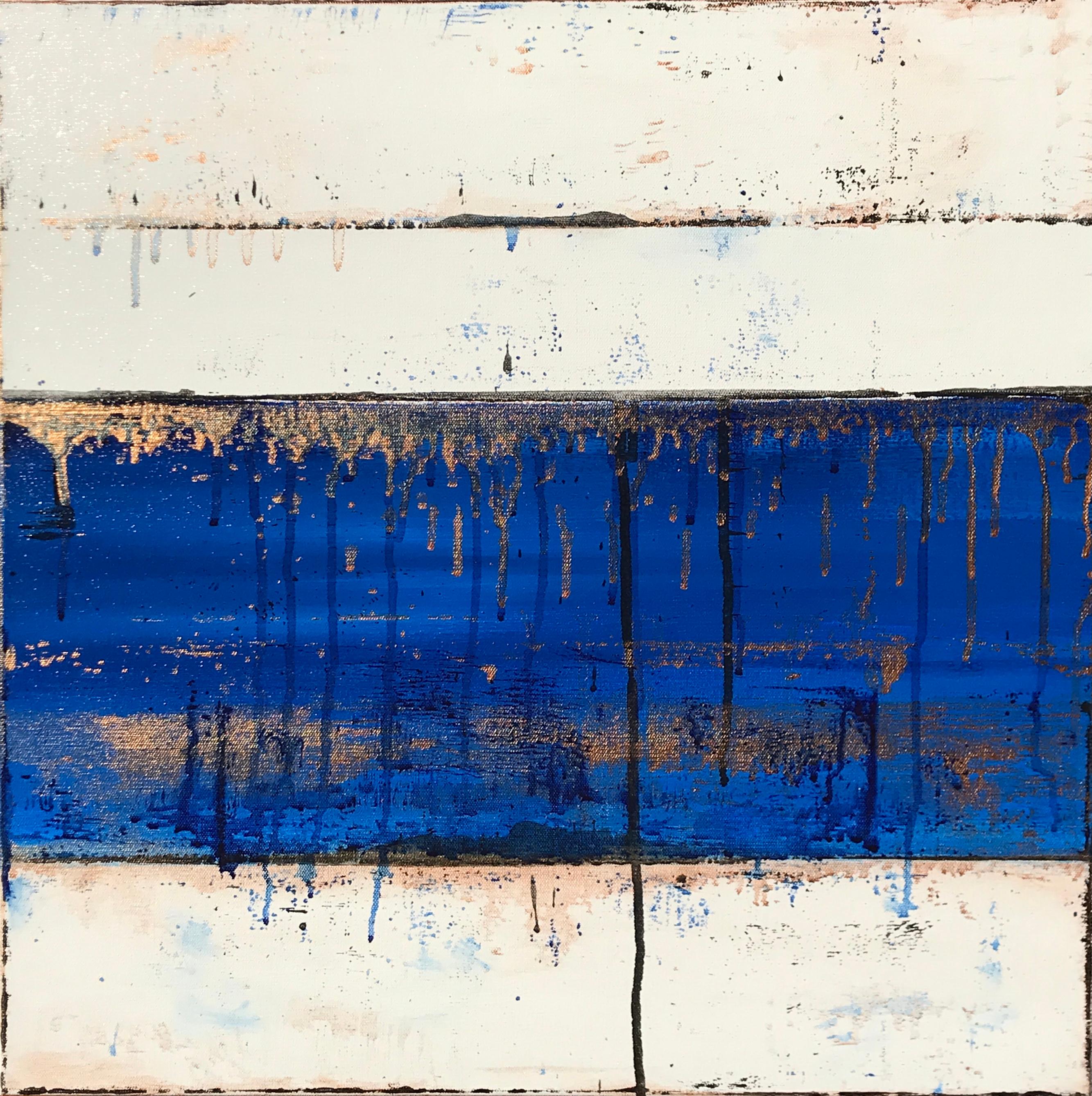 <p>Artist Comments<br />"This piece celebrates the horizon," shares artist Teresa Dirks. "No matter who you are or where you live, you have a horizon, a sunset, a connection to humanity that each of us has experienced. That linear string ties us