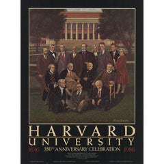 Célébration du 350e anniversaire de l'université de Harvard 1986 vintage