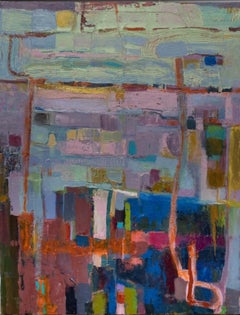 Teresa Pemberton, Burren Run, Abstract Landscape Painting, Contemporary Art