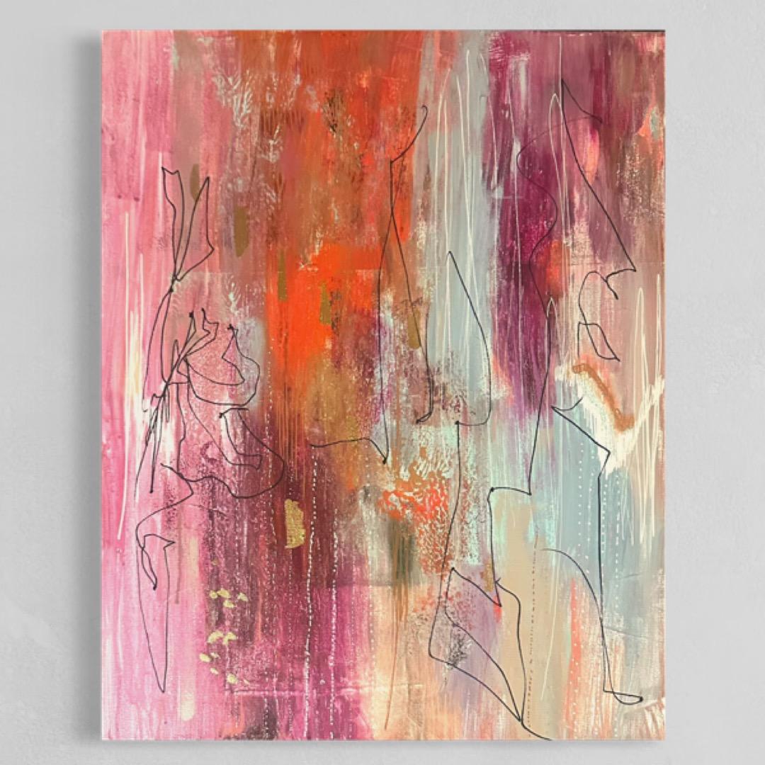 Breezing Through (Acrylic on canvas 24