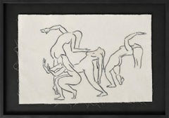 Teresa Vicens, Contemporary Minimalist Figurative Drawing with Female Figures