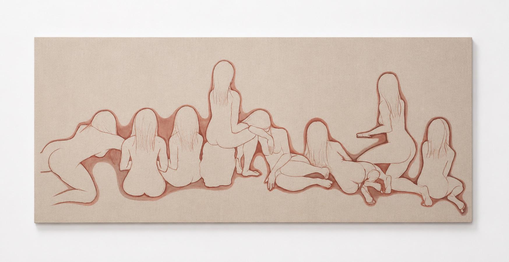 To ensure the safest possible international transport, this artwork can be shipped rolled in a protective tube with complimentary worldwide shipping. The canvas should then be professionally stretched onto a new wooden stretcher by a qualified local