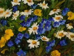 Yellow and Blue Garden