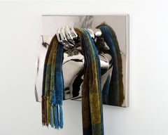 'Tergo' Ceramic Cloth Hanger Platinum