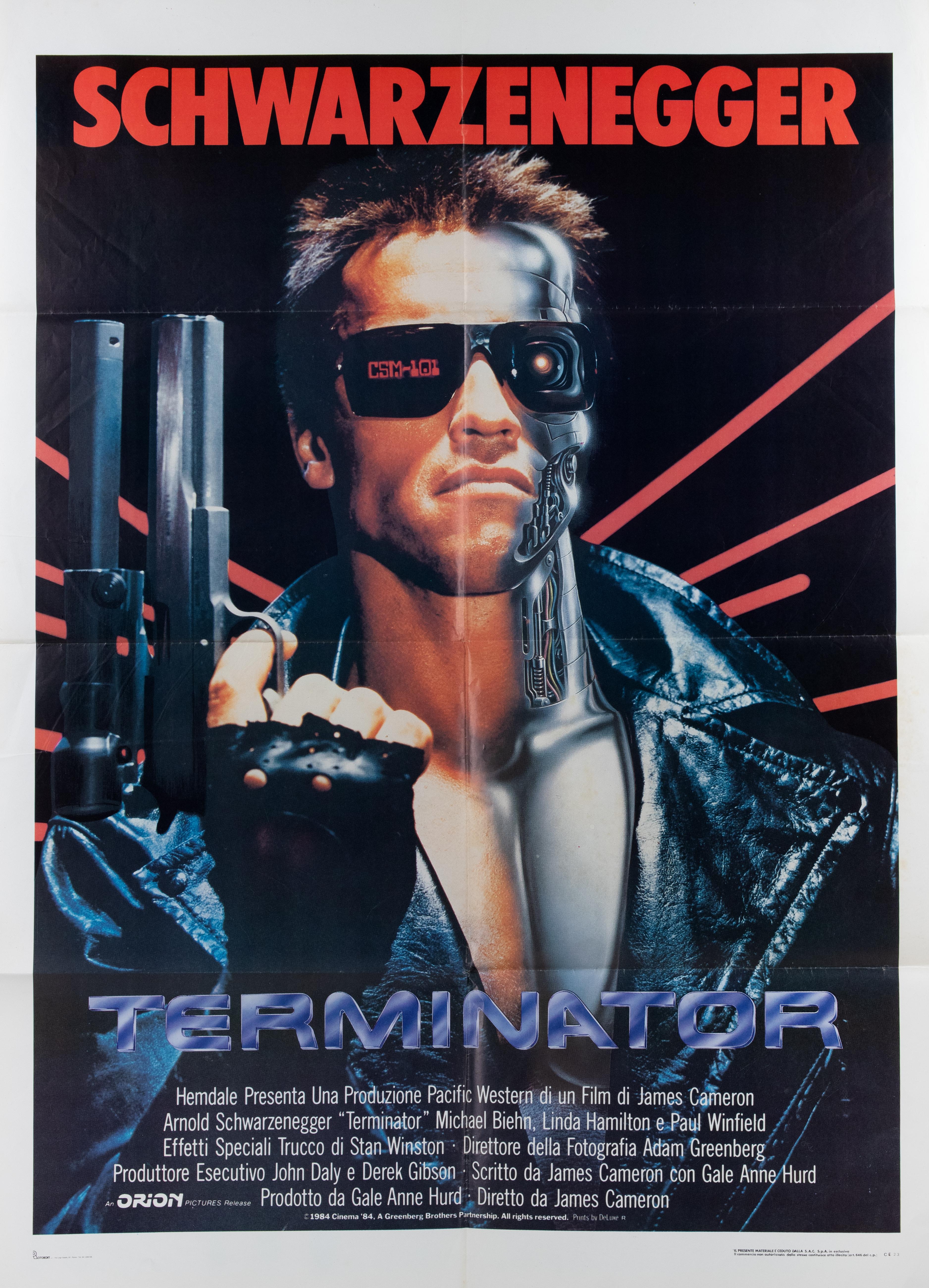 Terminator (1984, USA) im Zustand „Gut“ im Angebot in Roma, IT