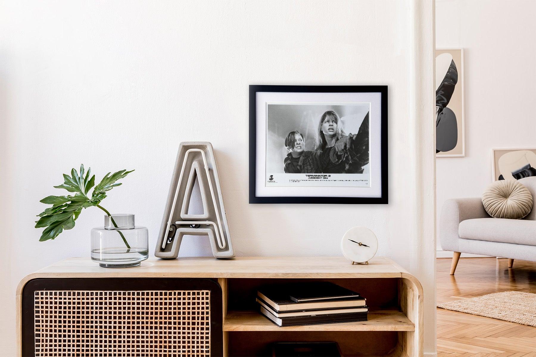 Terminator 2 Judgement Day (1991) Presse-Werbebild - gerahmt (20. Jahrhundert) im Angebot