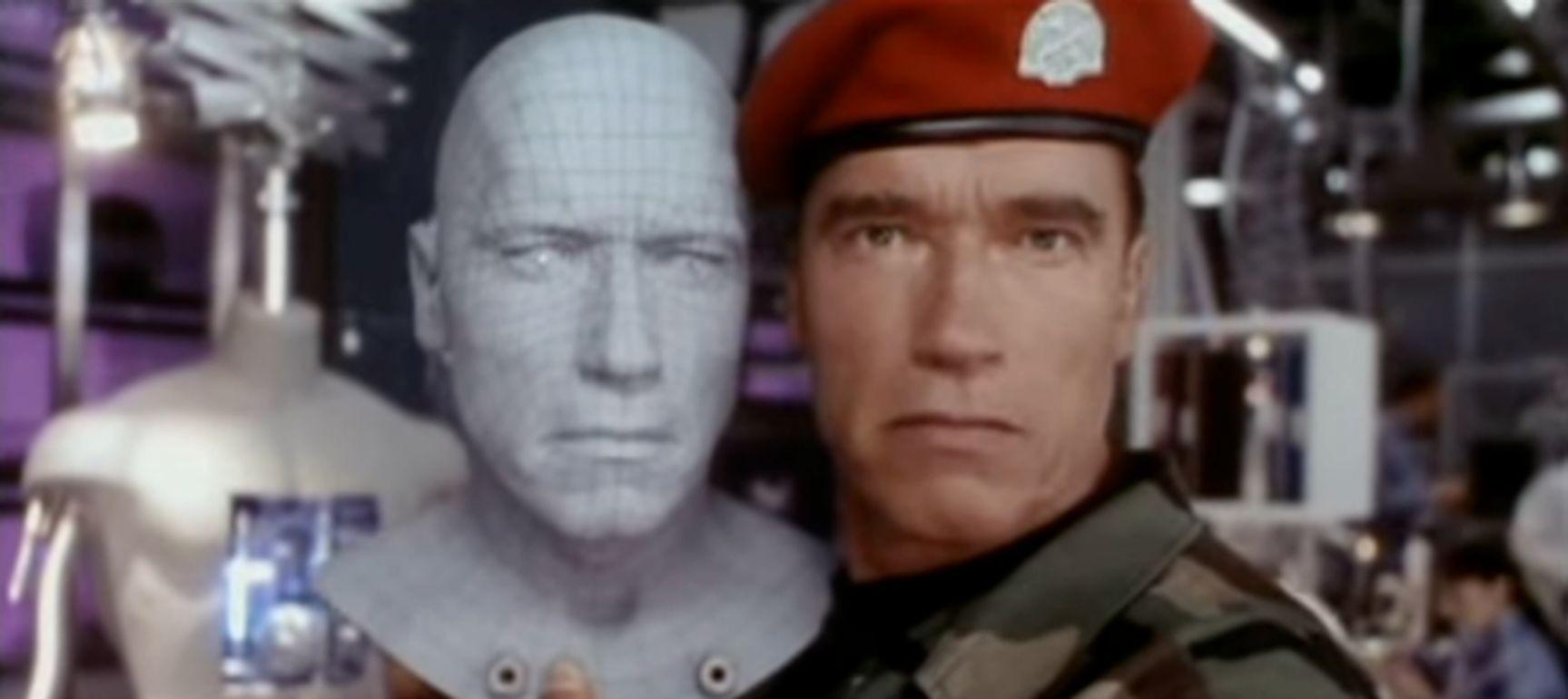 Terminator 3 : Commode expérimentale Rise of the Machines avec bras T-101 Prop en vente 1