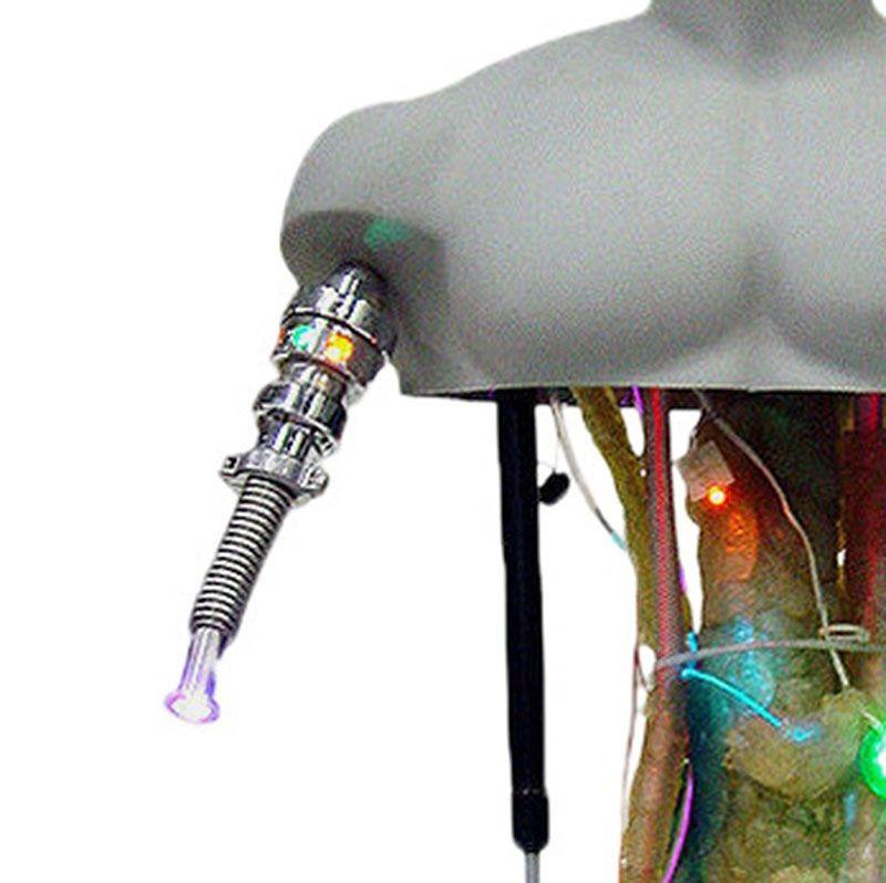 XXIe siècle et contemporain Terminator 3 : Rise of the Machines Experimental T-101 Torso Screen Used Prop en vente