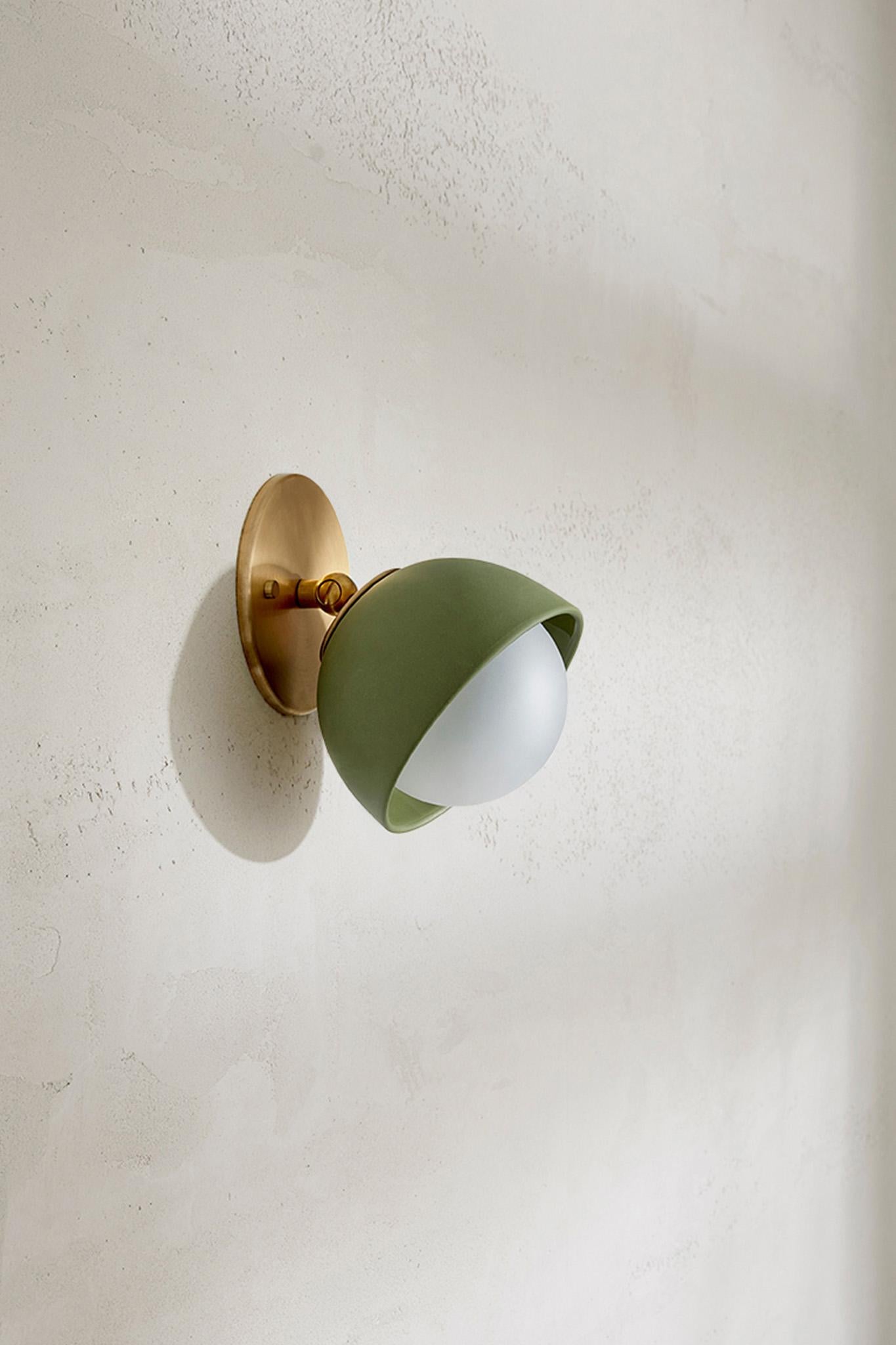 Marz Designs, „Terra 0 Kurzer Wandleuchter mit beweglicher Oberfläche“, Keramikleuchte im Angebot 5