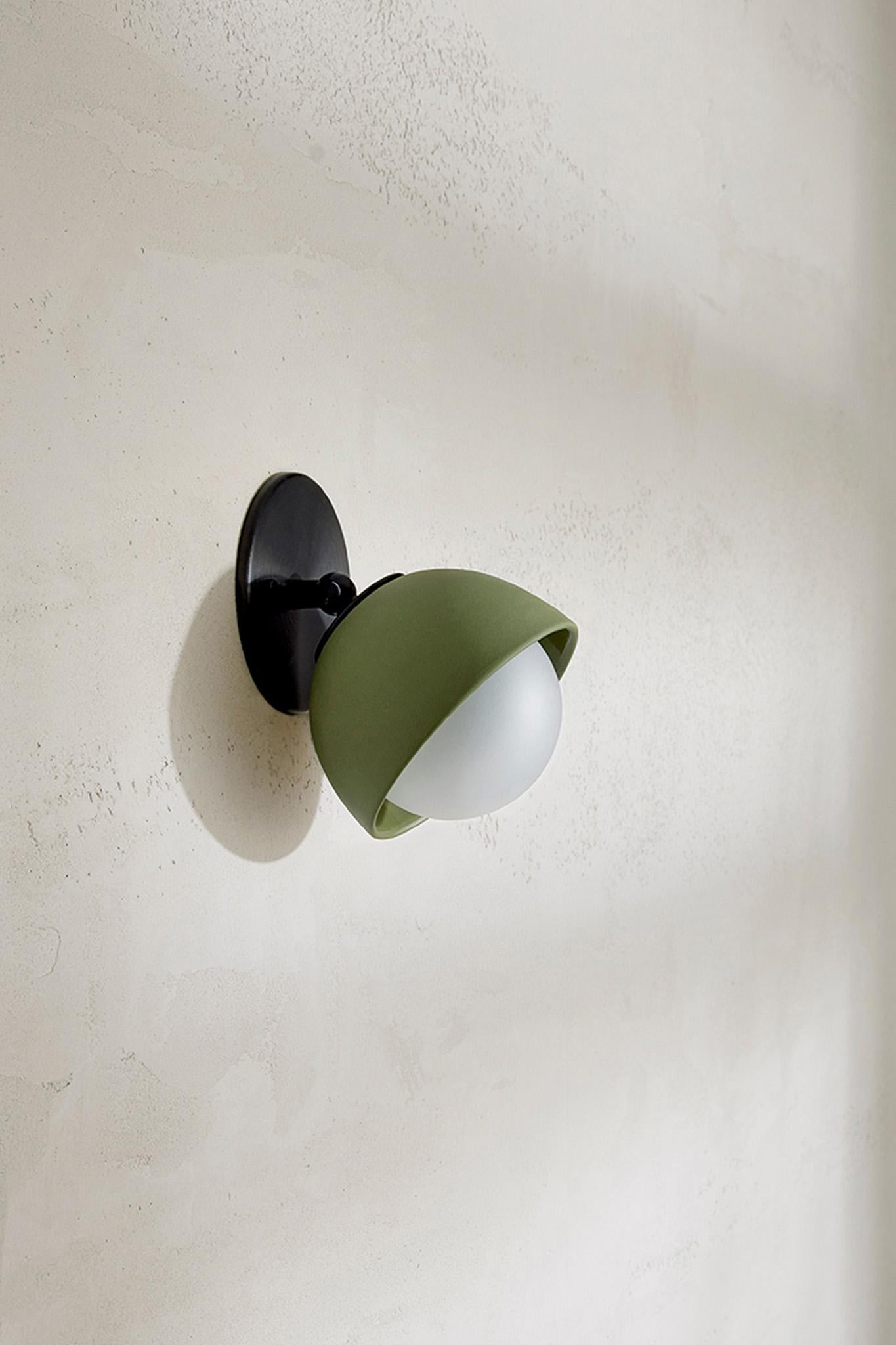 Marz Designs, „Terra 0 Kurzer Wandleuchter mit beweglicher Oberfläche“, Keramikleuchte im Angebot 6