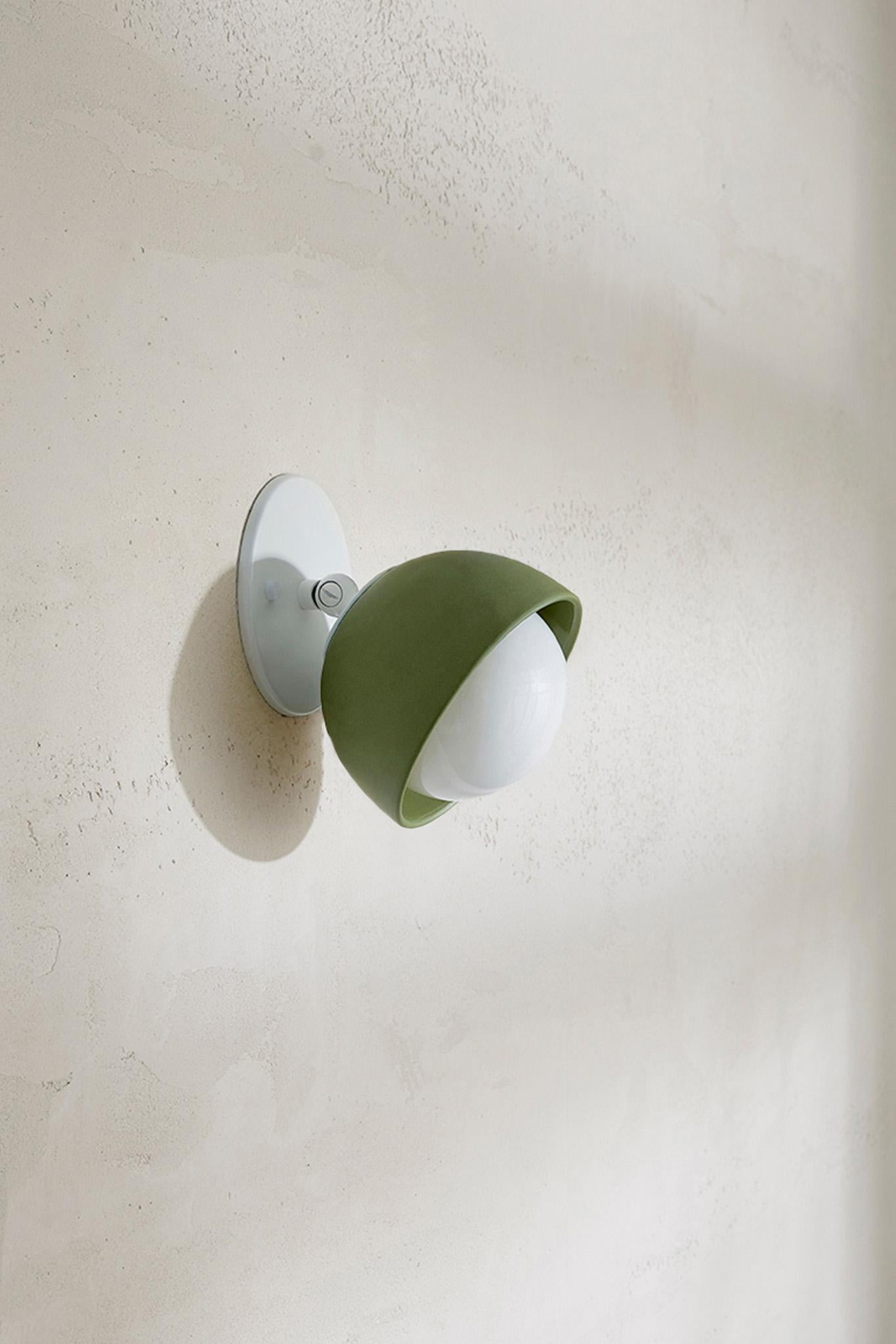Marz Designs, „Terra 0 Kurzer Wandleuchter mit beweglicher Oberfläche“, Keramikleuchte im Angebot 7