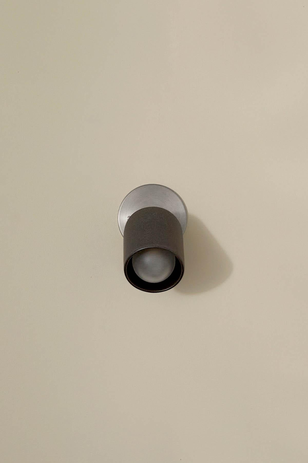 Contemporary Terra 1 Short Surface Sconce For Sale