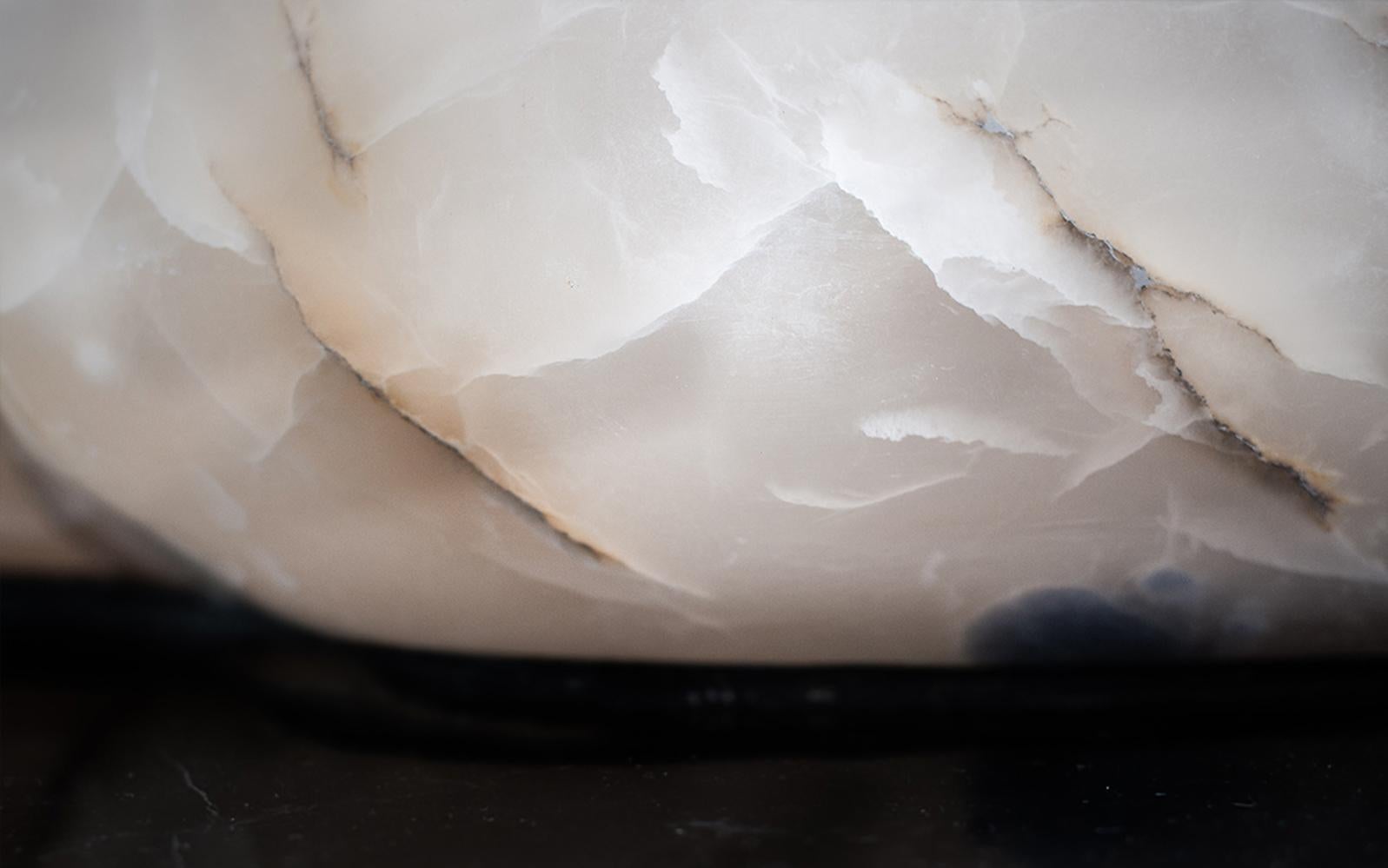 Spanish Terra, Alabaster Coffee Table by Amarist Design Studio Unique Piece