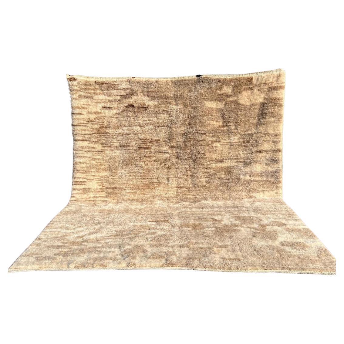 TERRA Berber Wool Rug Modern Handwoven Minimalist Contemporary Custom Design