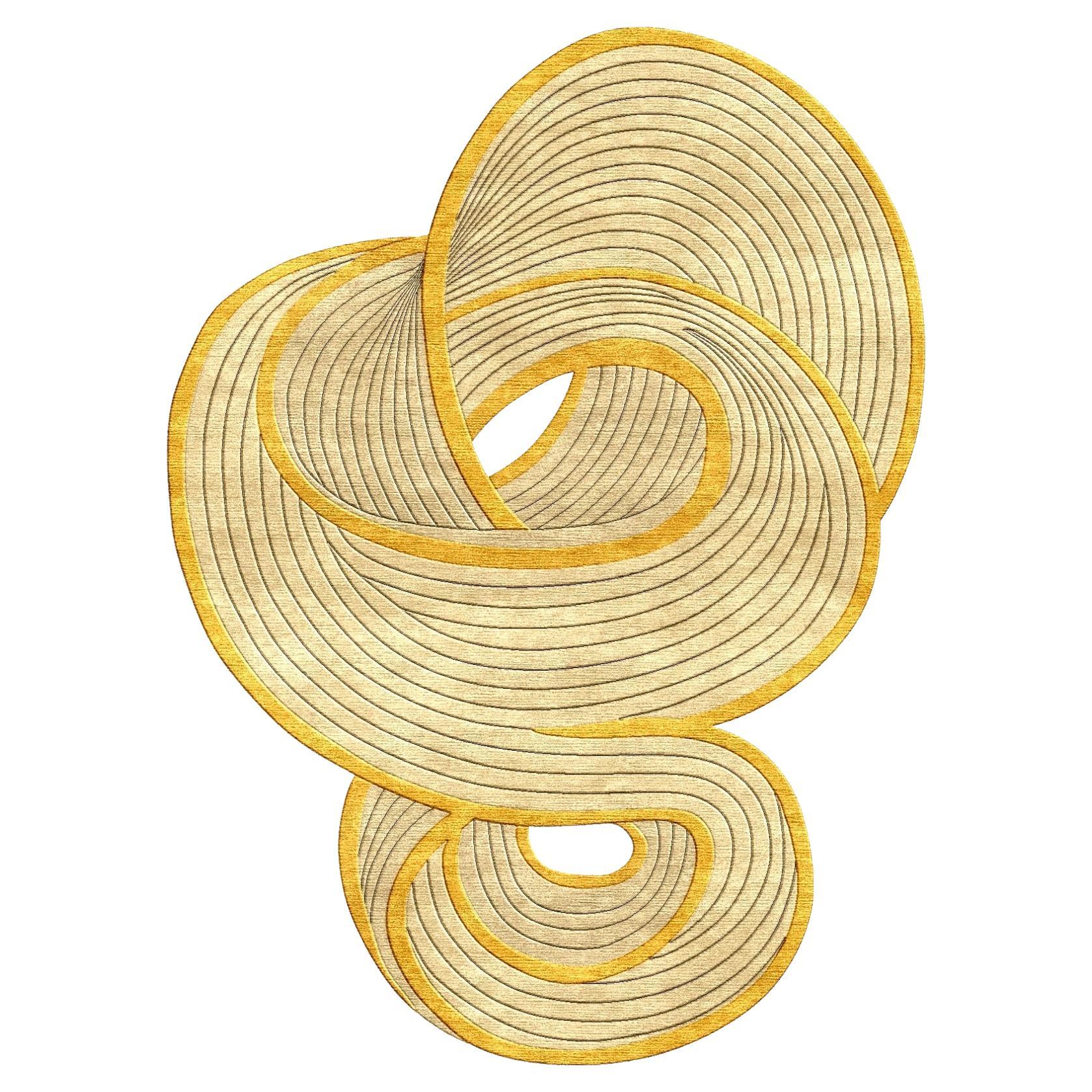 TERRA CIRCLE ACCENT – Custom Handmade Rug by Rugs 
Co. in vendita