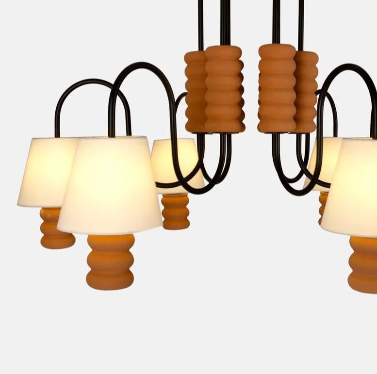 Lampadario in ceramica Terra Contour di Hatsu In condizioni Nuovo in vendita a Geneve, CH