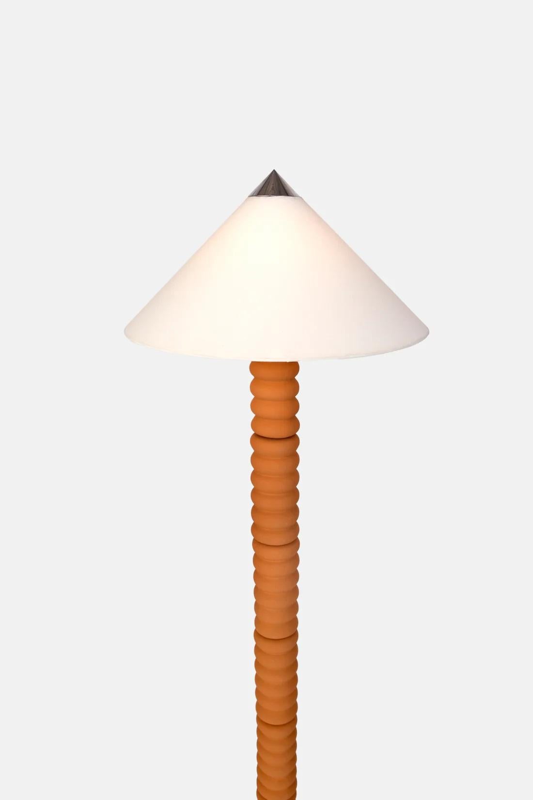 Modern Terra Contour Floor Lamp by Hatsu For Sale