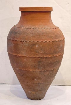 Terra Cotta Amphora or Garden Urn Pot from Greece