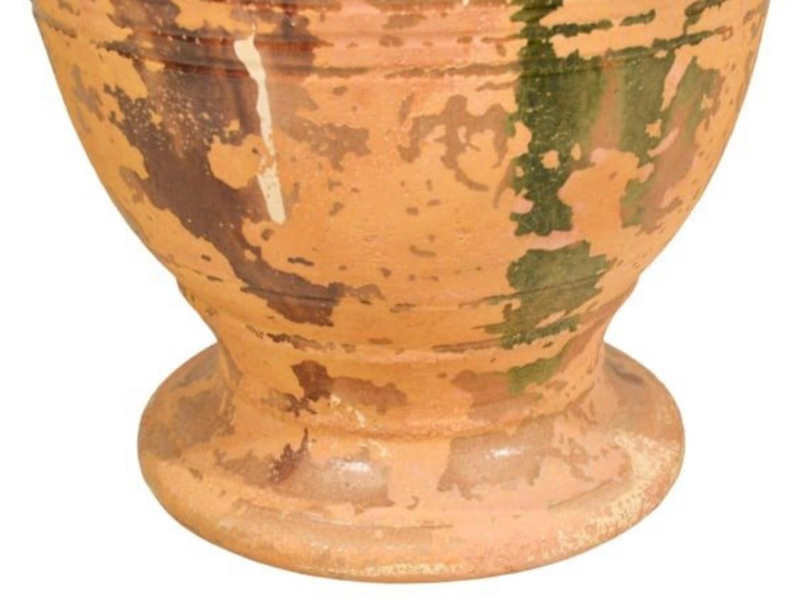 Terra cotta Anduze Urn In Good Condition For Sale In Doylestown, PA