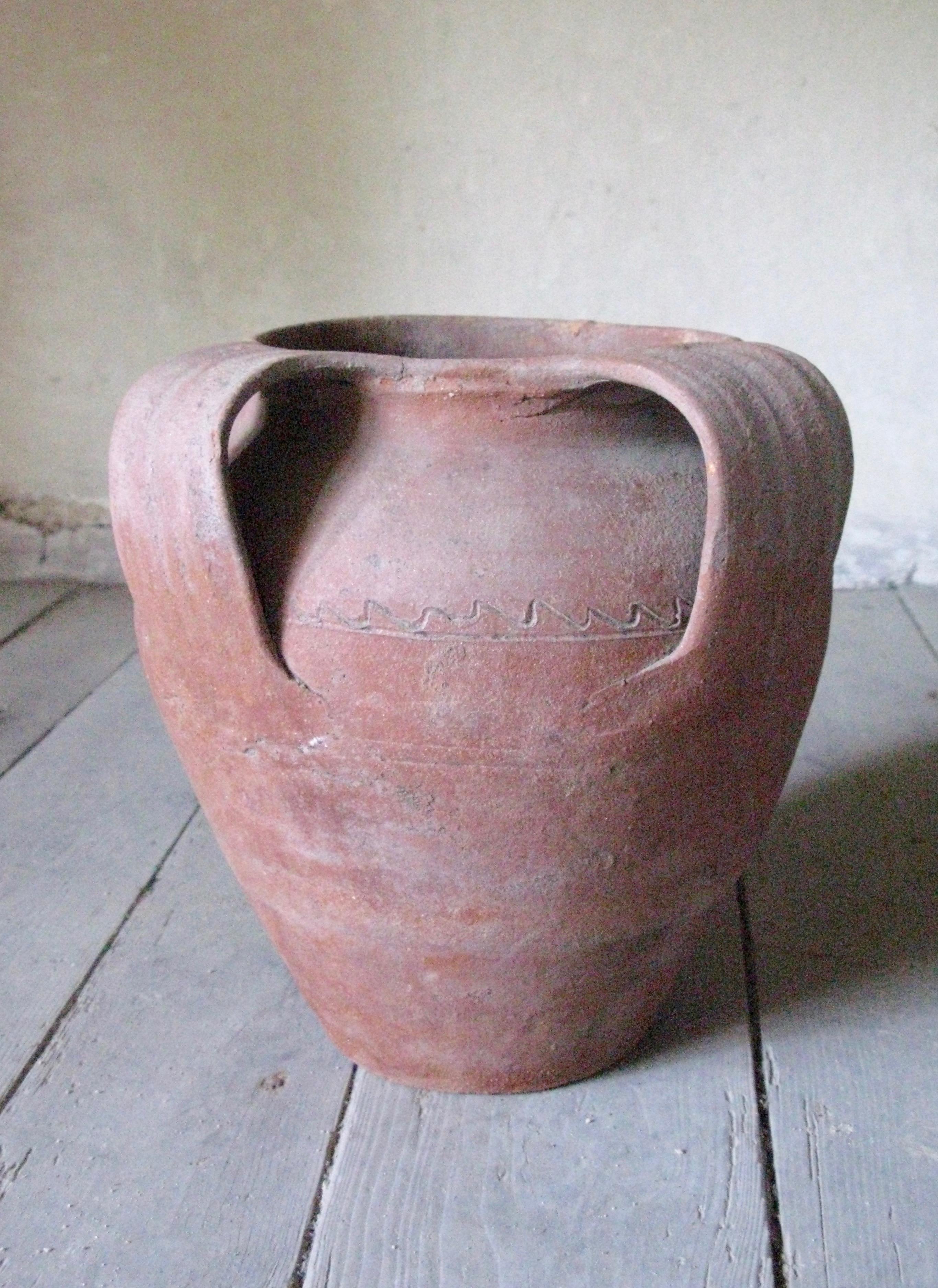Spanish Terracotta Antique Jars, Water Pots, Jars, Antique Jars, Spain, Country Pieces