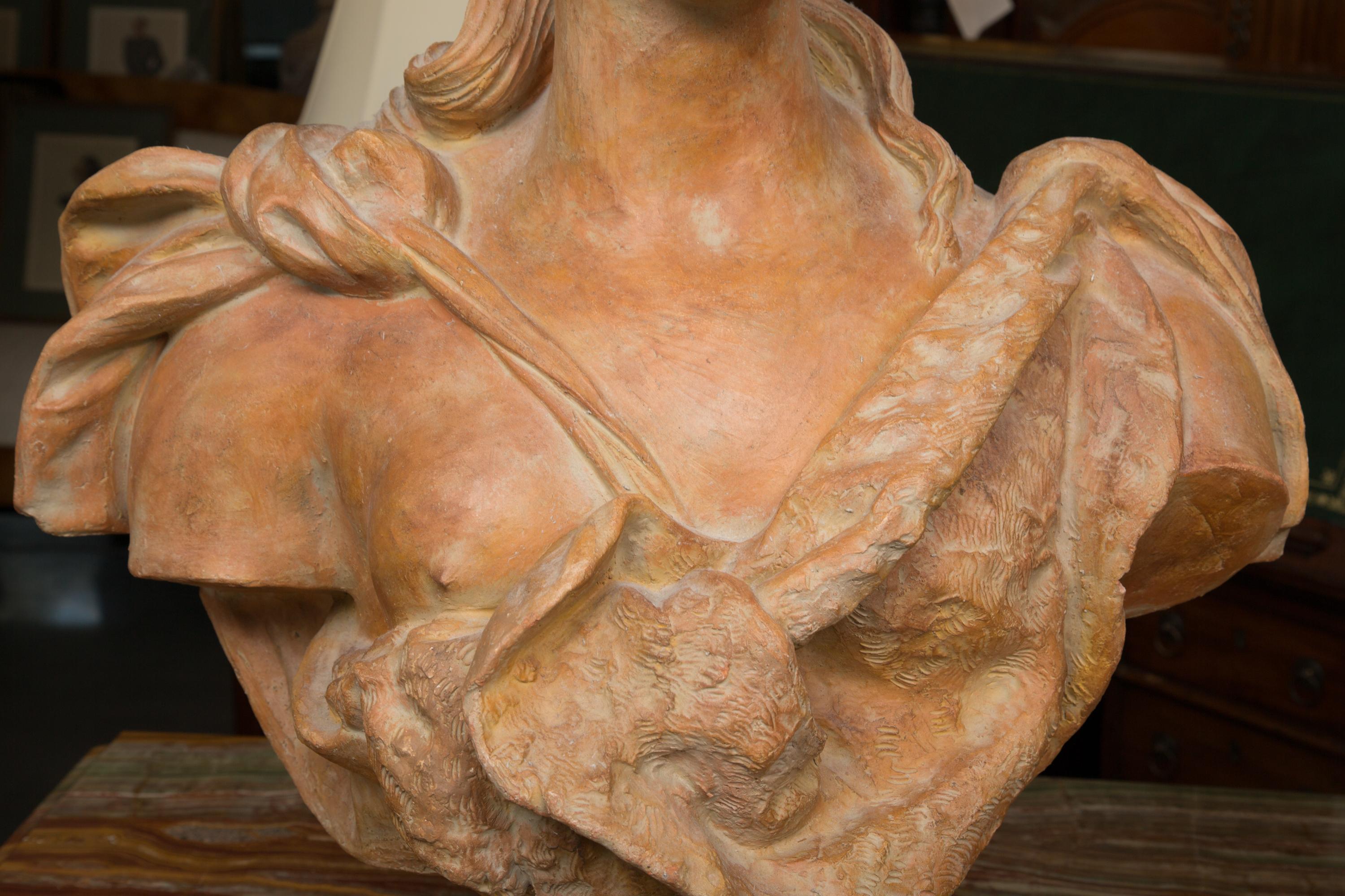 Terracotta Bust of Italian Nobility 2