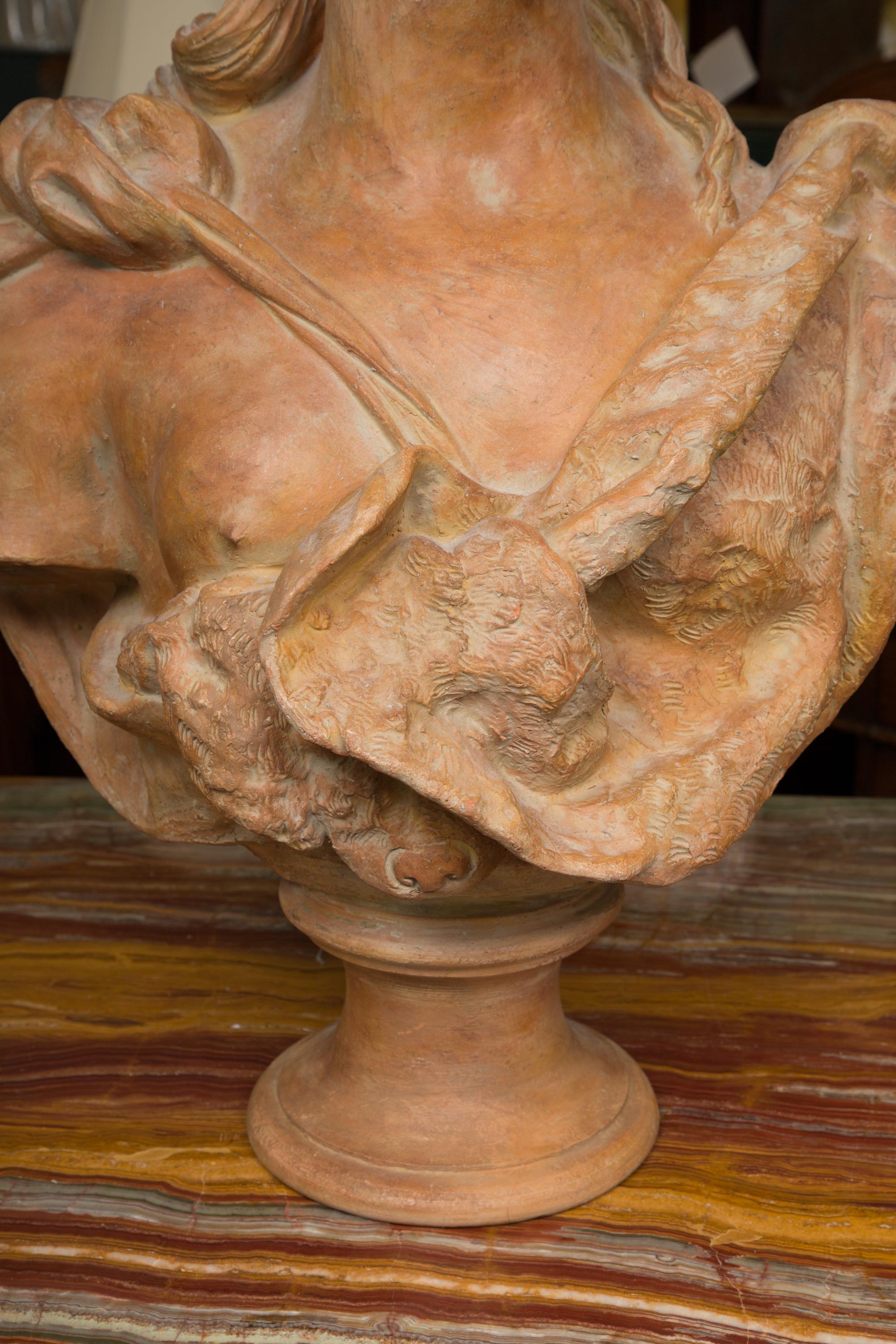 Terracotta Bust of Italian Nobility 3