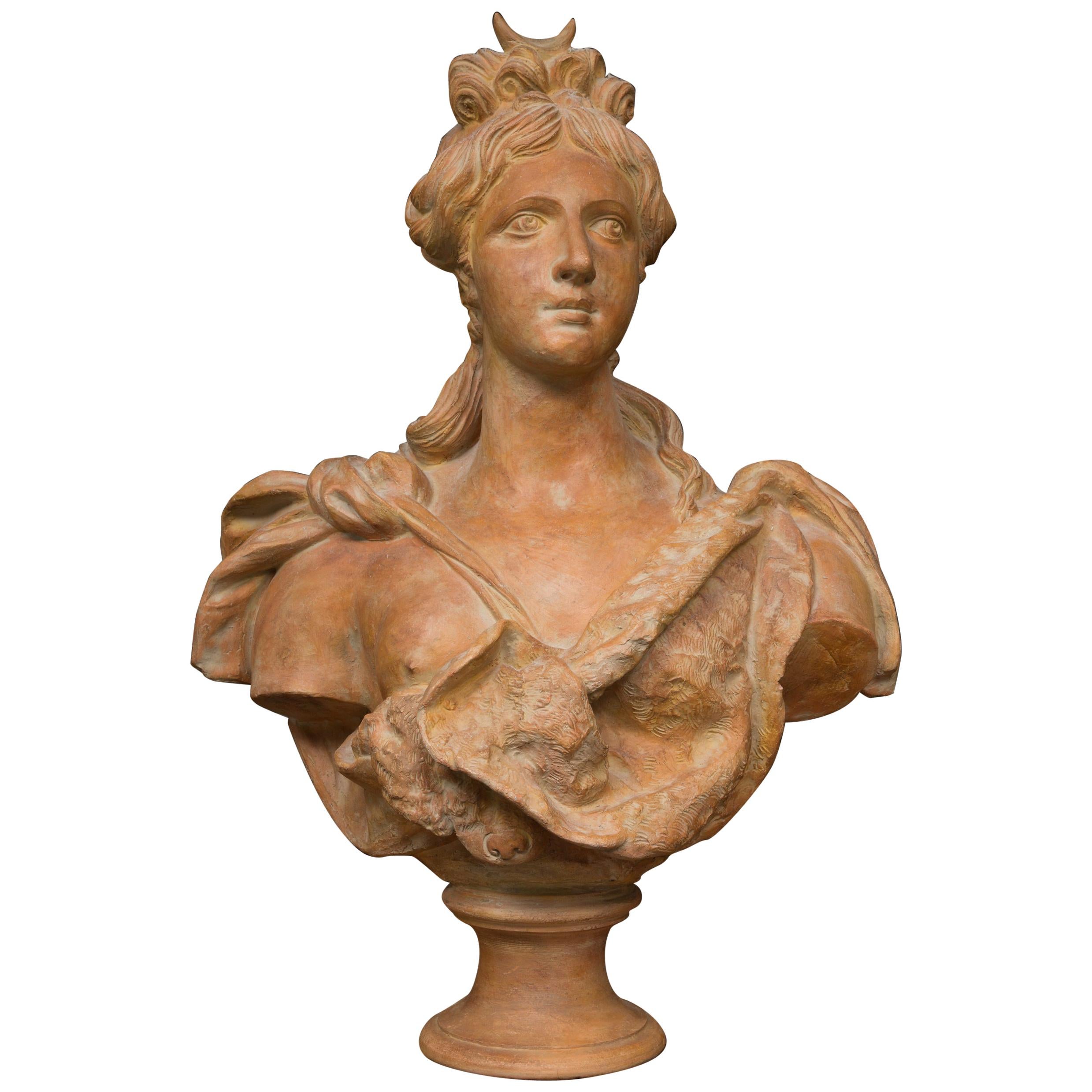 Terracotta Bust of Italian Nobility