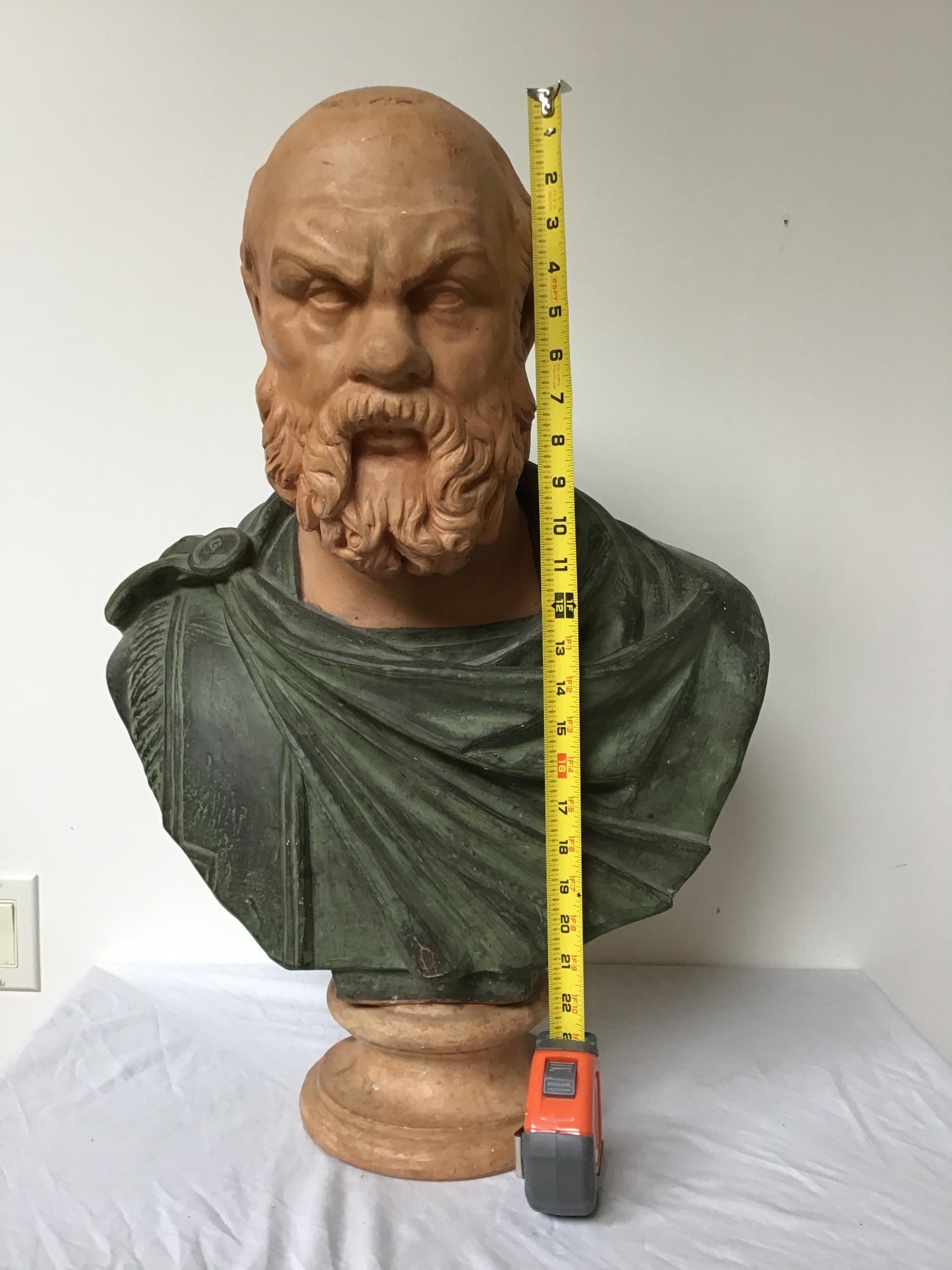 Terracotta Bust of Socrates 8