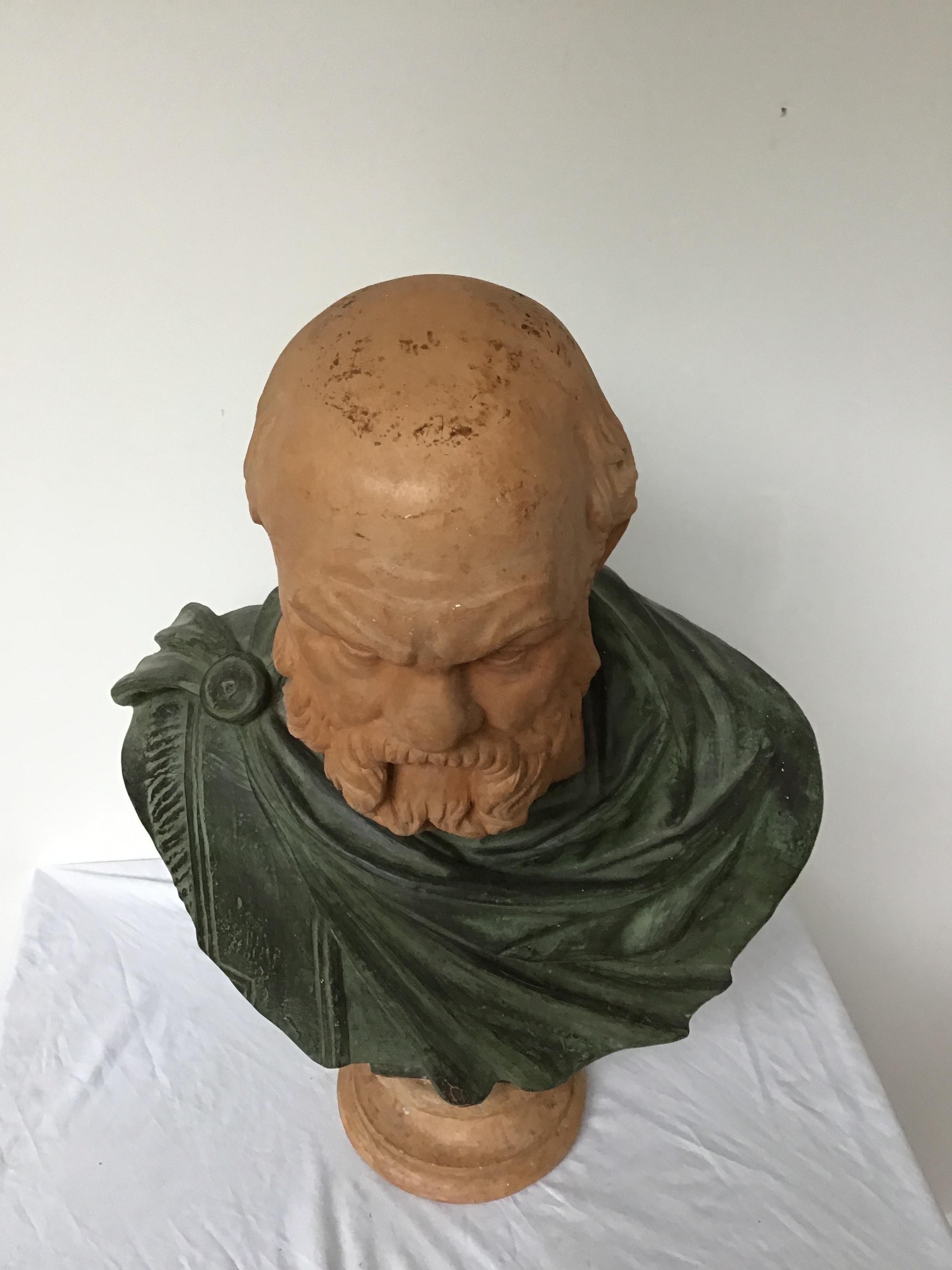 Terracotta Bust of Socrates 2