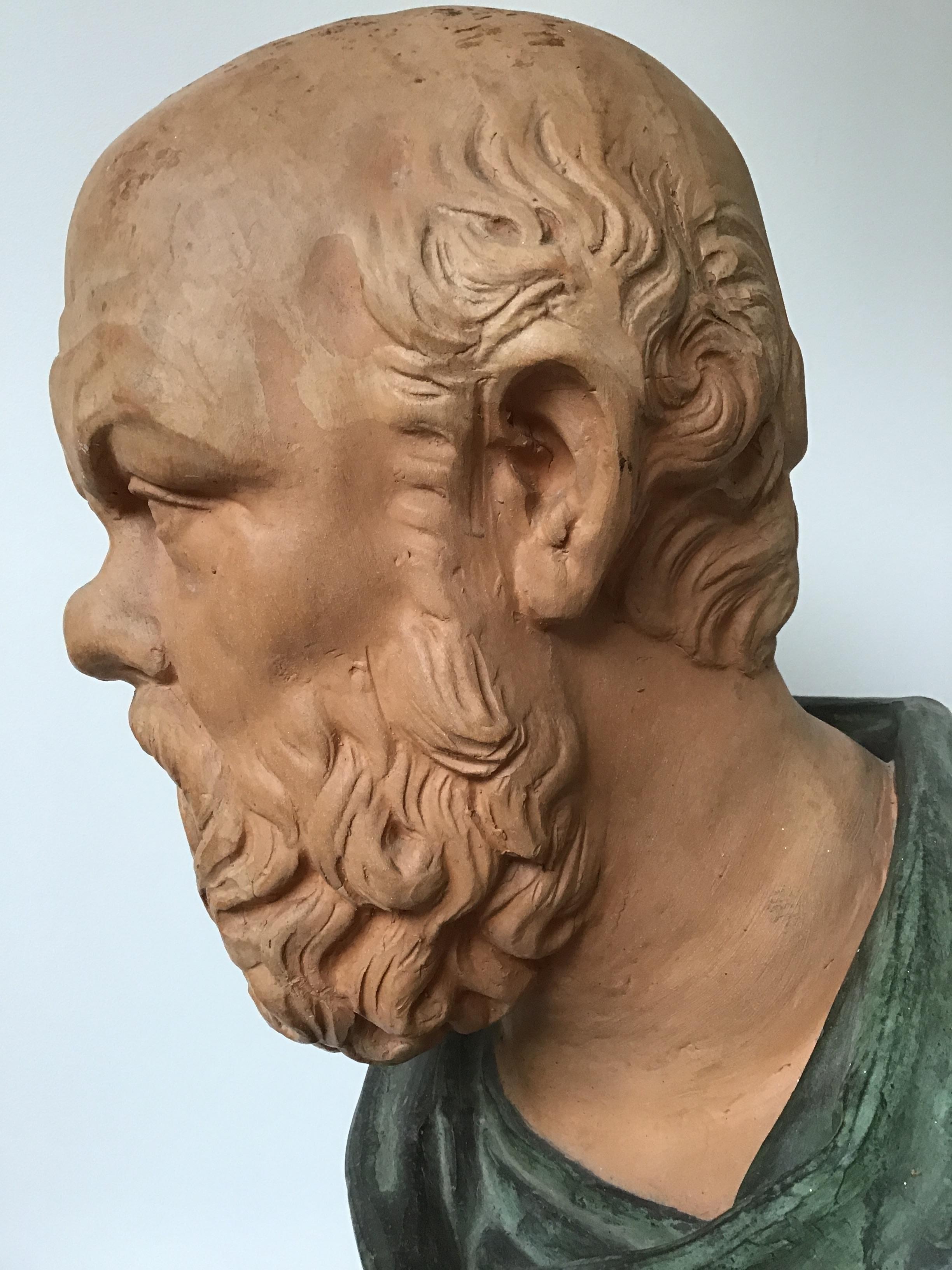 Terracotta Bust of Socrates 5