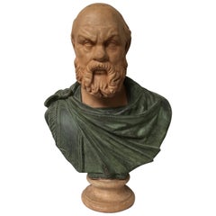 Terracotta Bust of Socrates