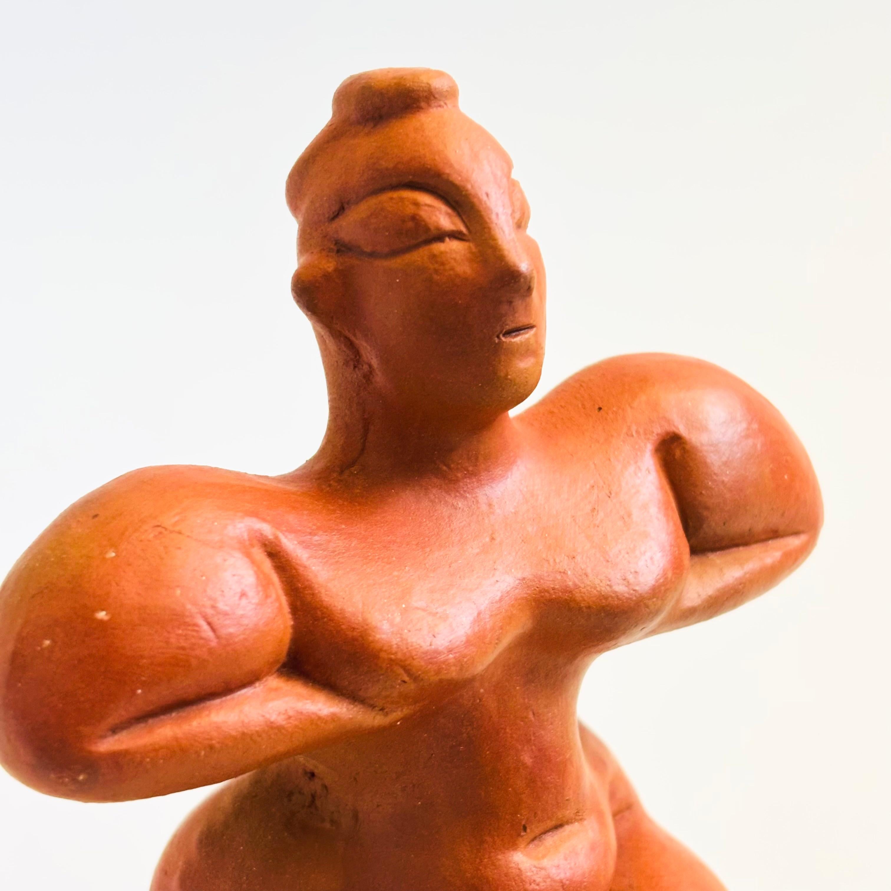 Pottery Terra Cotta Fertility Figure - Made in Turkey For Sale