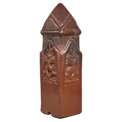 Terra Cotta Garden Boundary Post