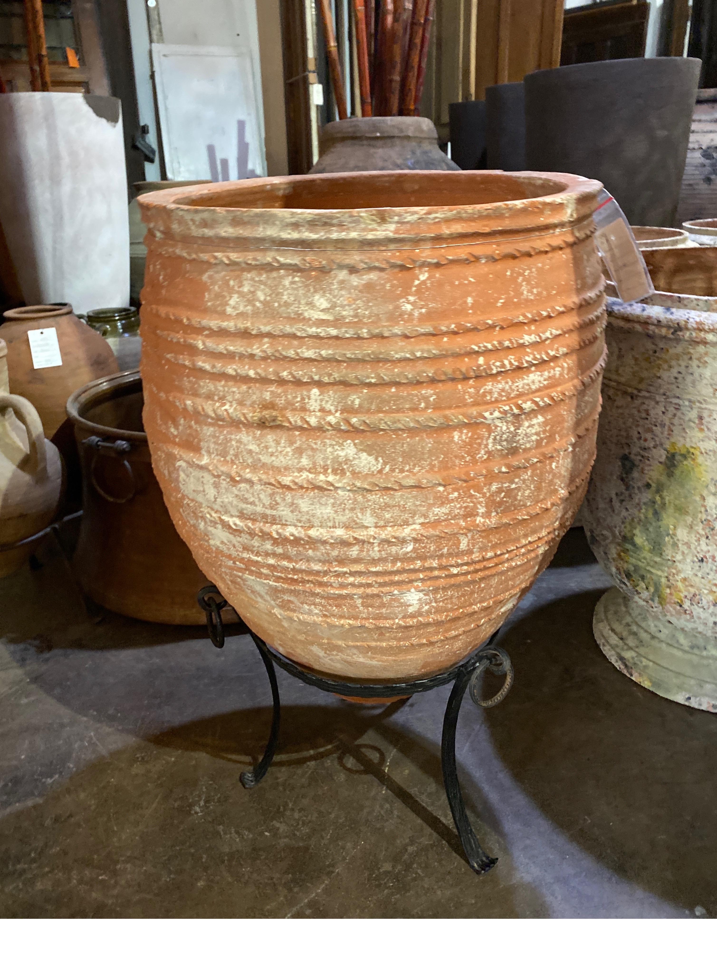 Greek Terra Cotta Planter