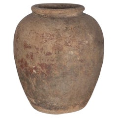 Terra Cotta Pot with Distressed Finish