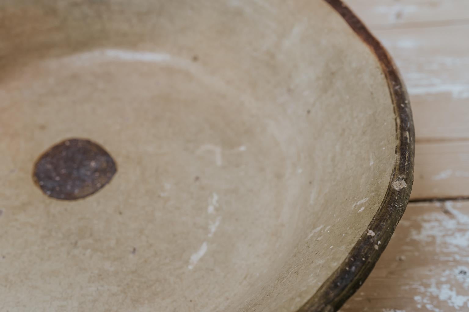 20th Century Terracotta Washing Bowl