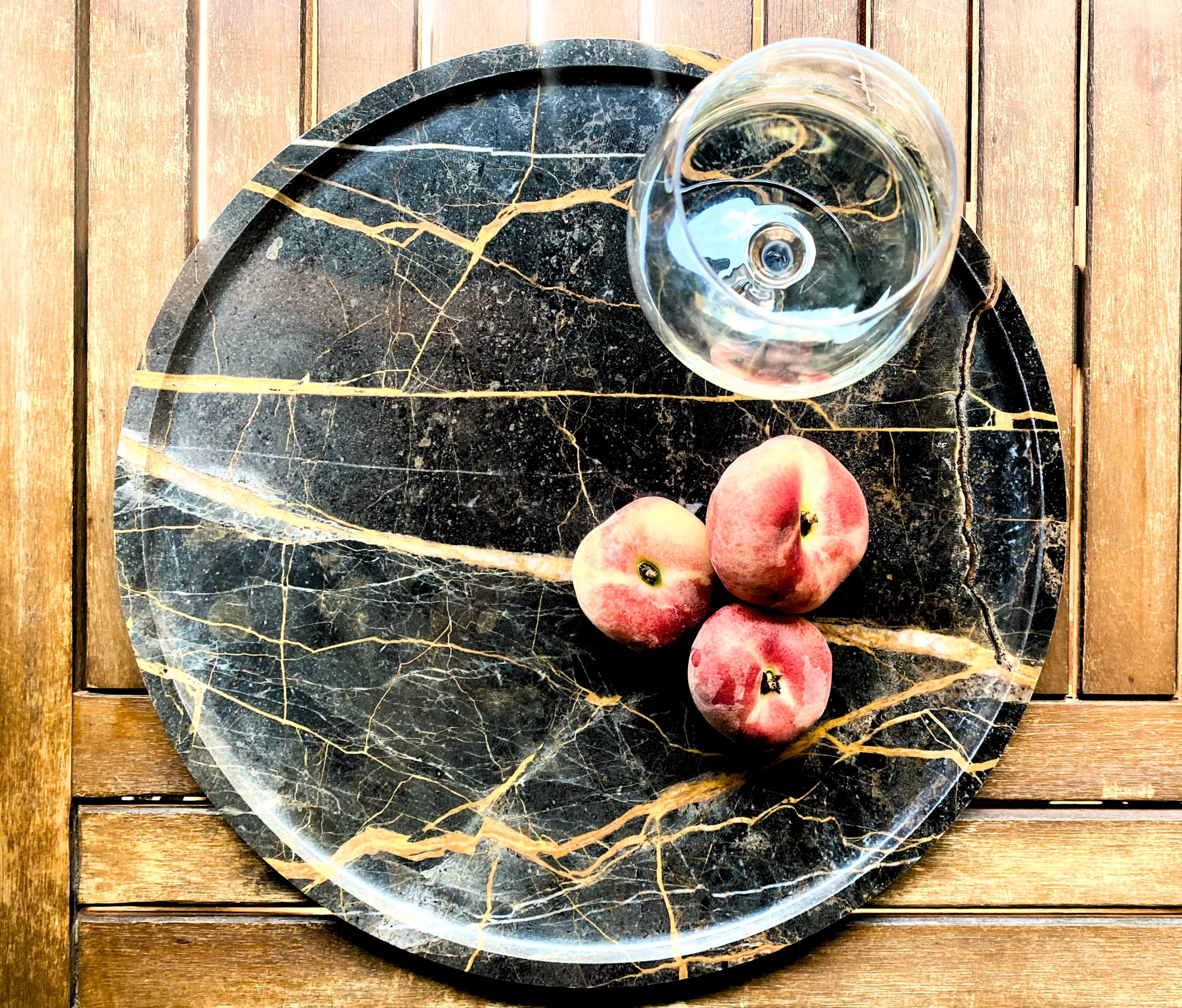 Terra 'Earth' – 21th Century Port Laurent Marble Tray For Sale 1
