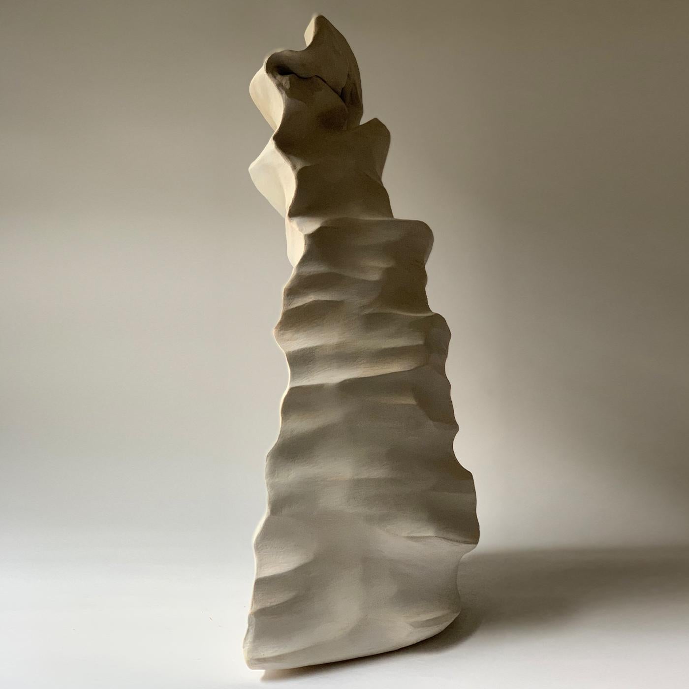 italien Sculpture terre cuite émeraude en vente