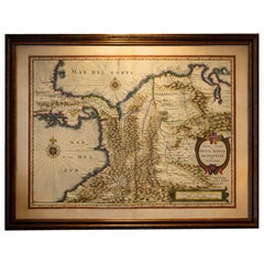 Terra Firma, Blaeu c.1642 – Antique Map of New Granada & Popayán