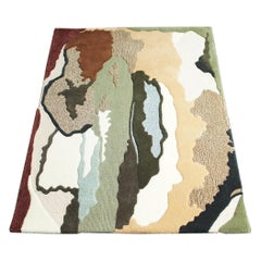 Terra Flow Rug with earthy colors by RAG HOME