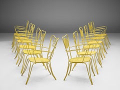 Chaise d'extérieur Terra Rosa jaune pour patio