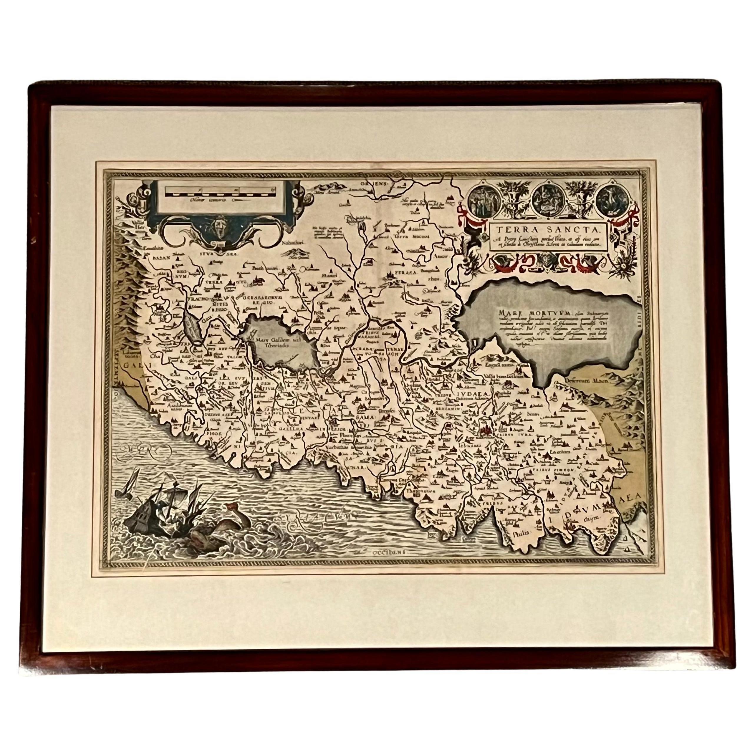 Abraham Ortelius (1527-1598) was a cartographer, geographer and map maker from Antwerp in the Spanish Netherlands. He created the first modern atlas, titled in Latin 