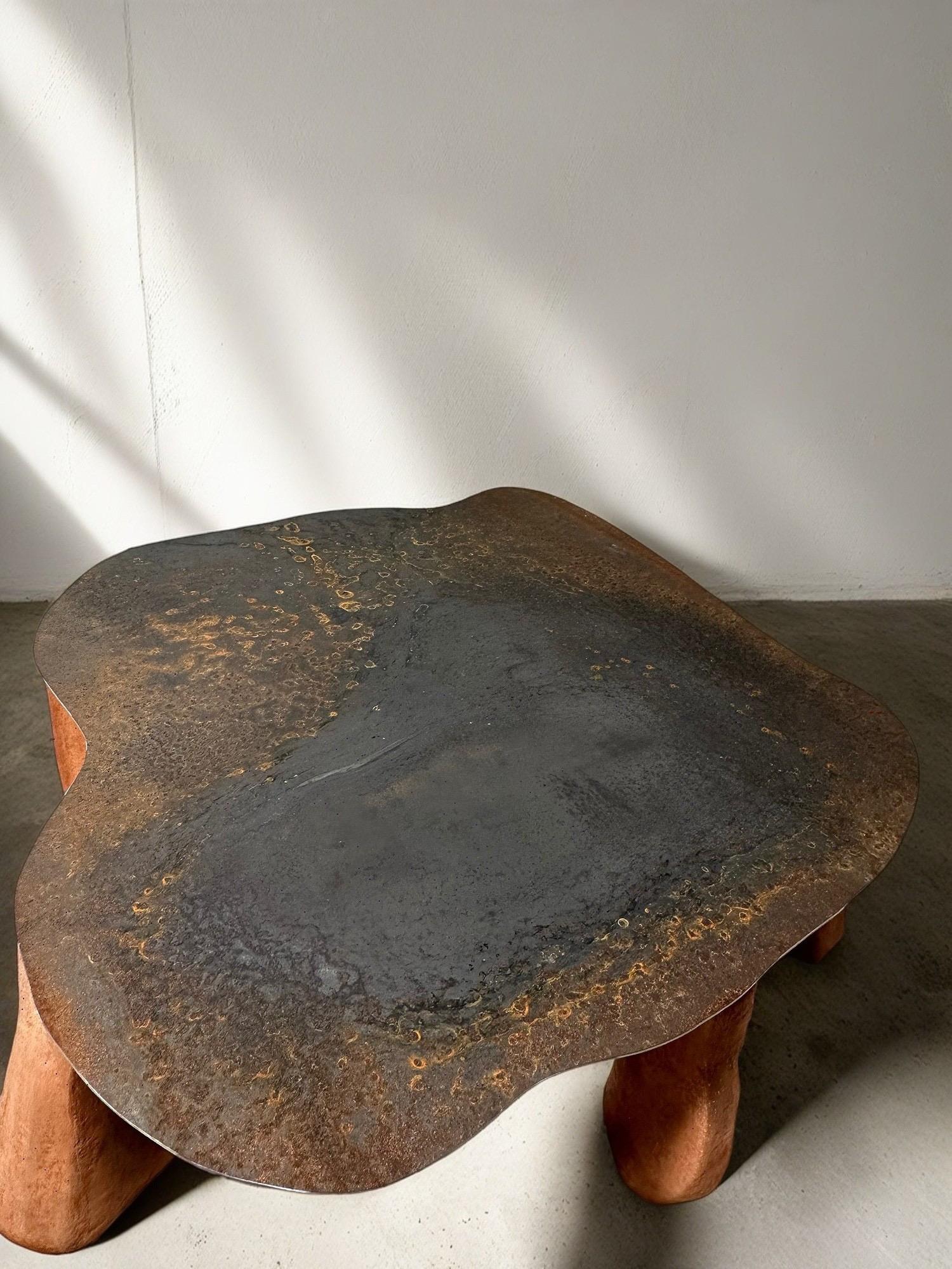 Contemporary Terra Table by Aeny Studio For Sale