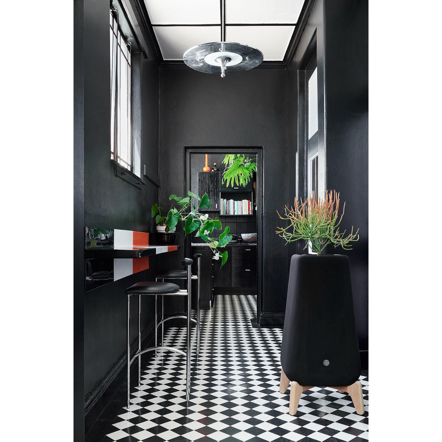 Fioriera Terra Tall XS Grey con base in Wood Wood di Indigenus in vendita 8