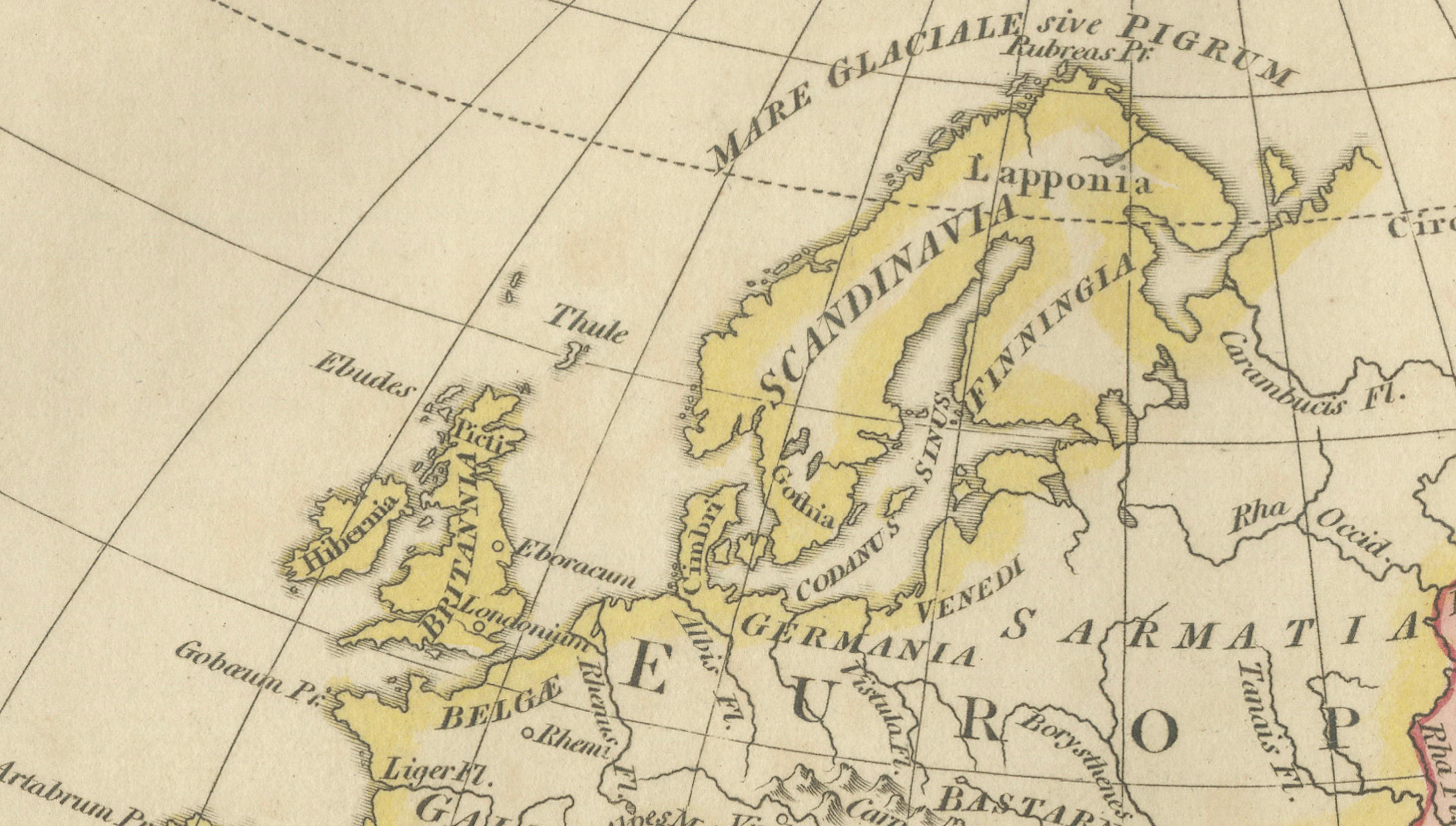 Terra Veteribus Nota — Classical World Map of Antiquity, Wilkinson 1814