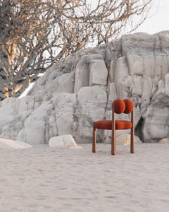 Chaise Terracota Jasmine par Nelson Araujo