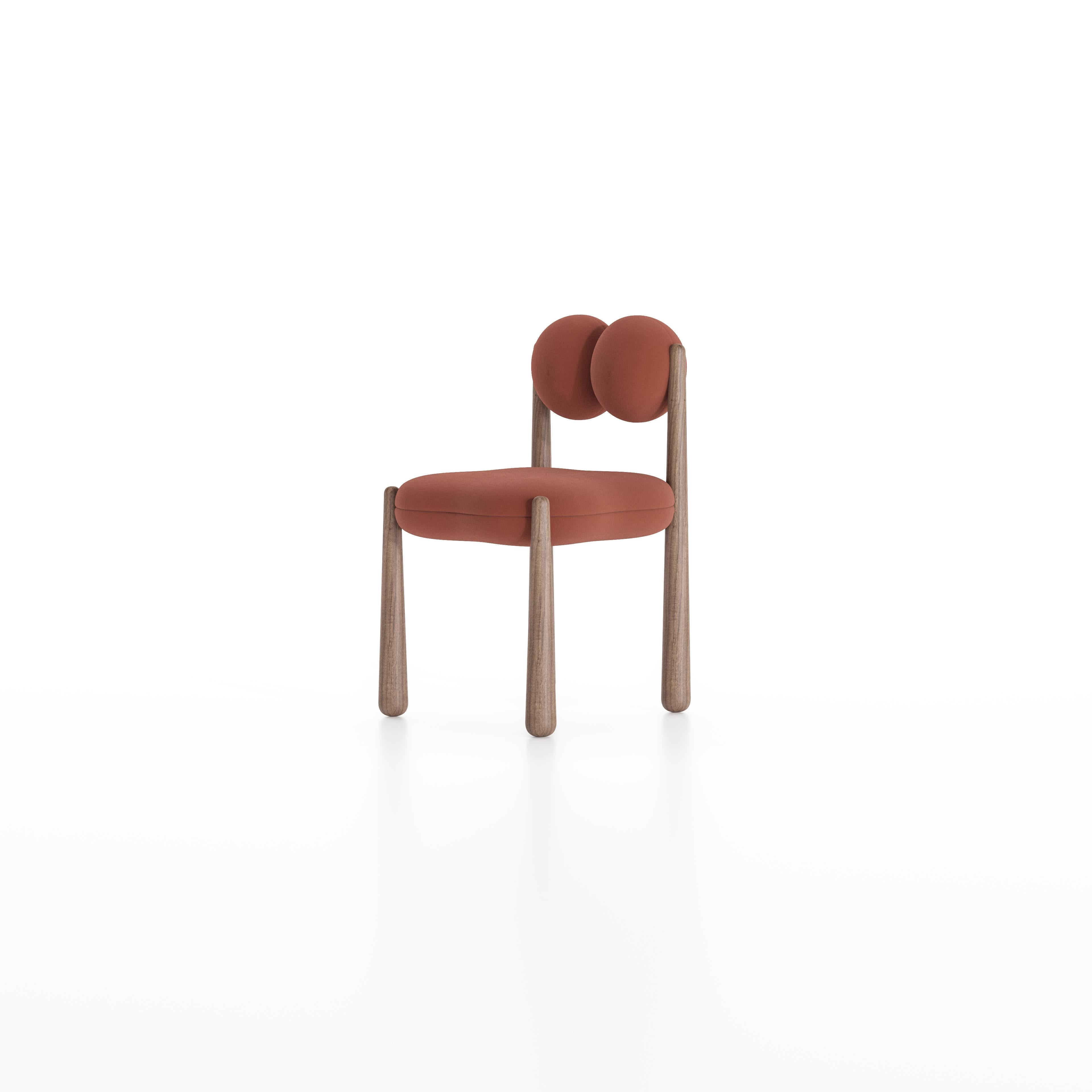 Terracota Jasmine Stuhl von Nelson Araujo (21. Jahrhundert und zeitgenössisch) im Angebot