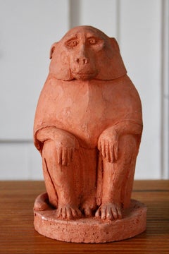 Terracota of a monkey