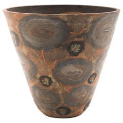 Vintage Terracotta Pot by Jules Agard, Vallauris, 1950s